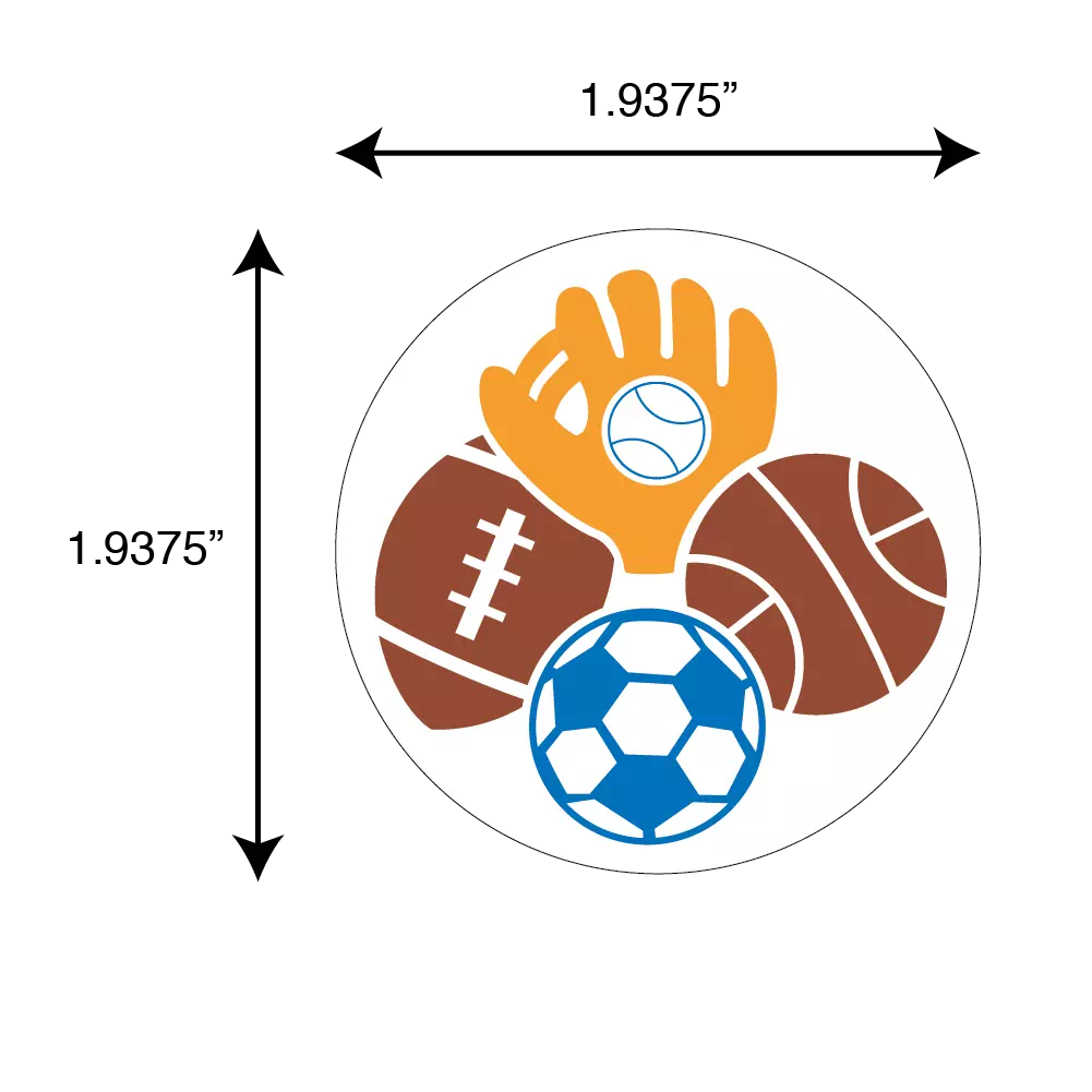 Sports (Football/Baseball Glove/Soccer Ball/ Basketball)