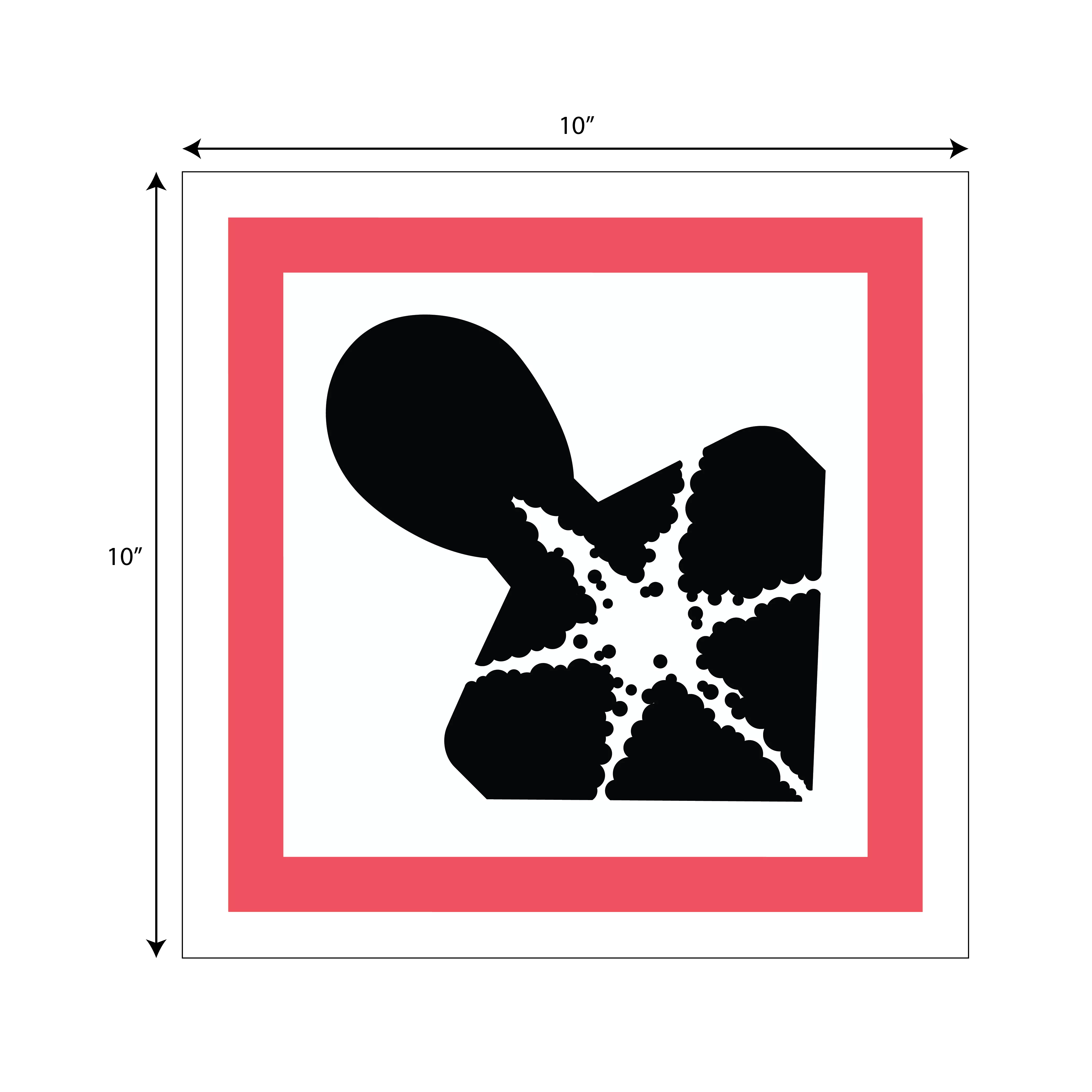 GHS Pictogram Label - Health Hazards w/Laminate