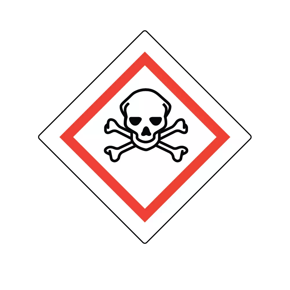 GHS Pictogram Label - Toxic