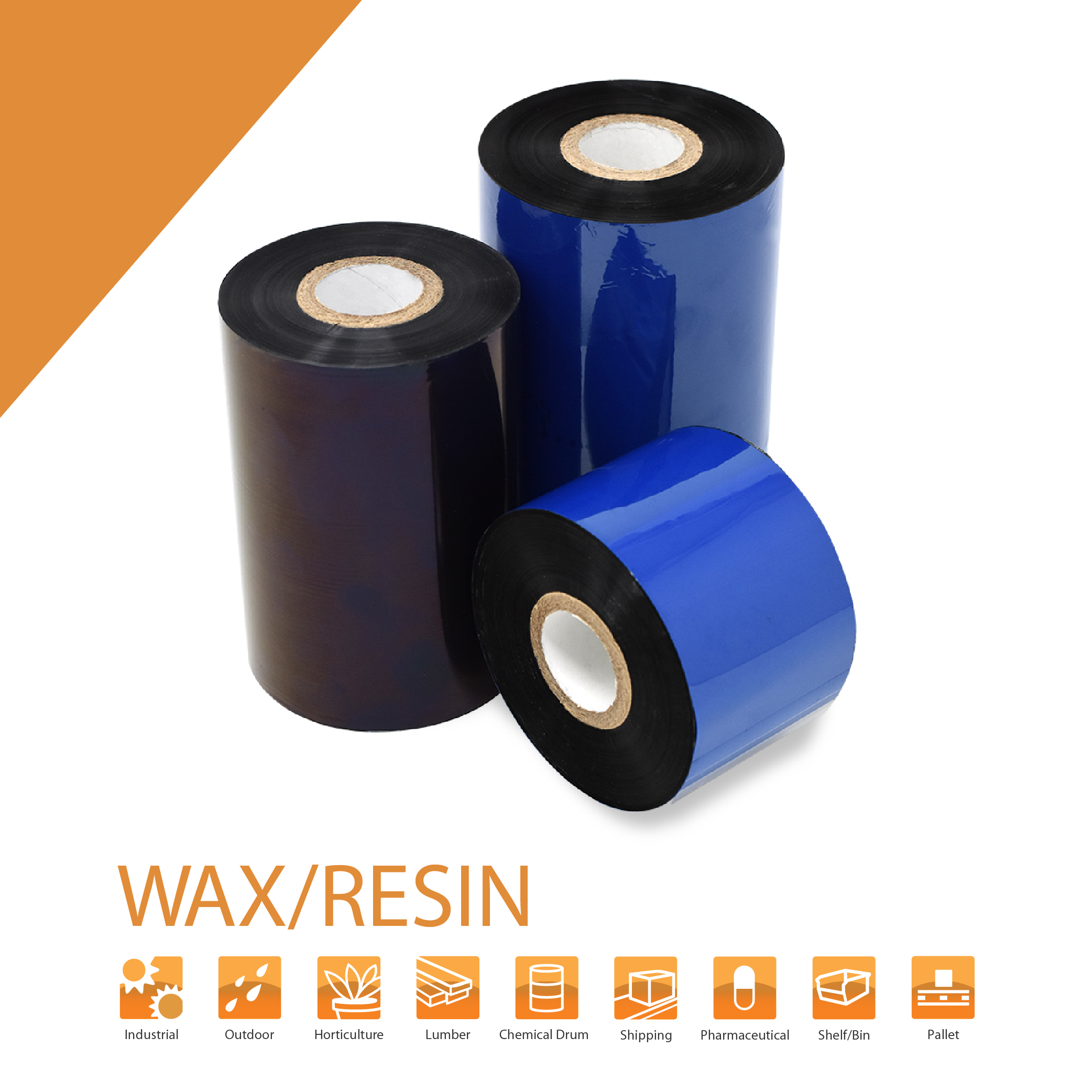 Wax/Resin Ribbon for Intermec Printers