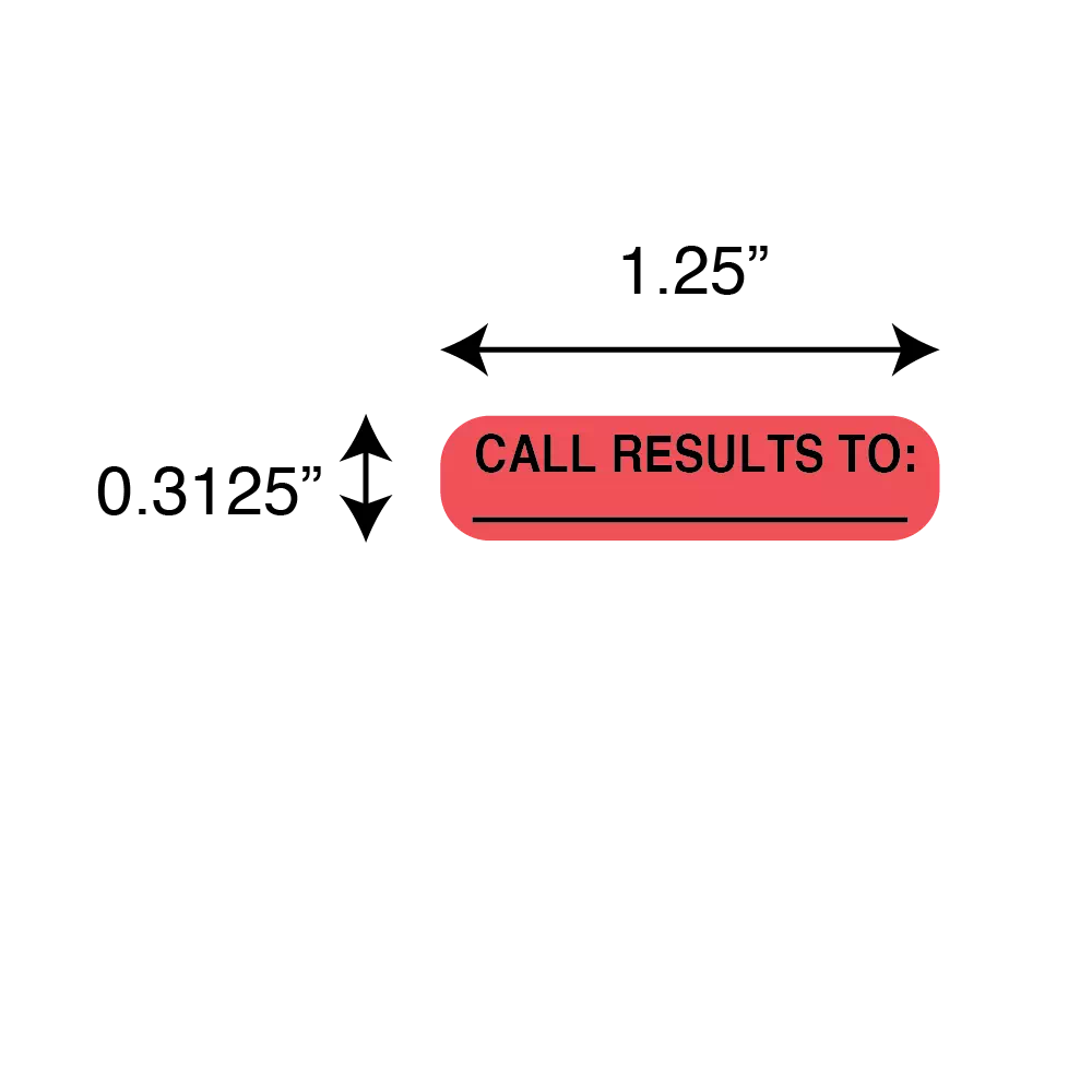 CALL RESULTS TO: ________________