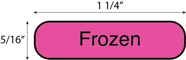 Label, Frozen