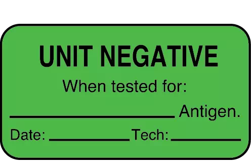 Unit Negative