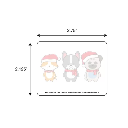 Dymo Label "Holiday Dogs" 10pk