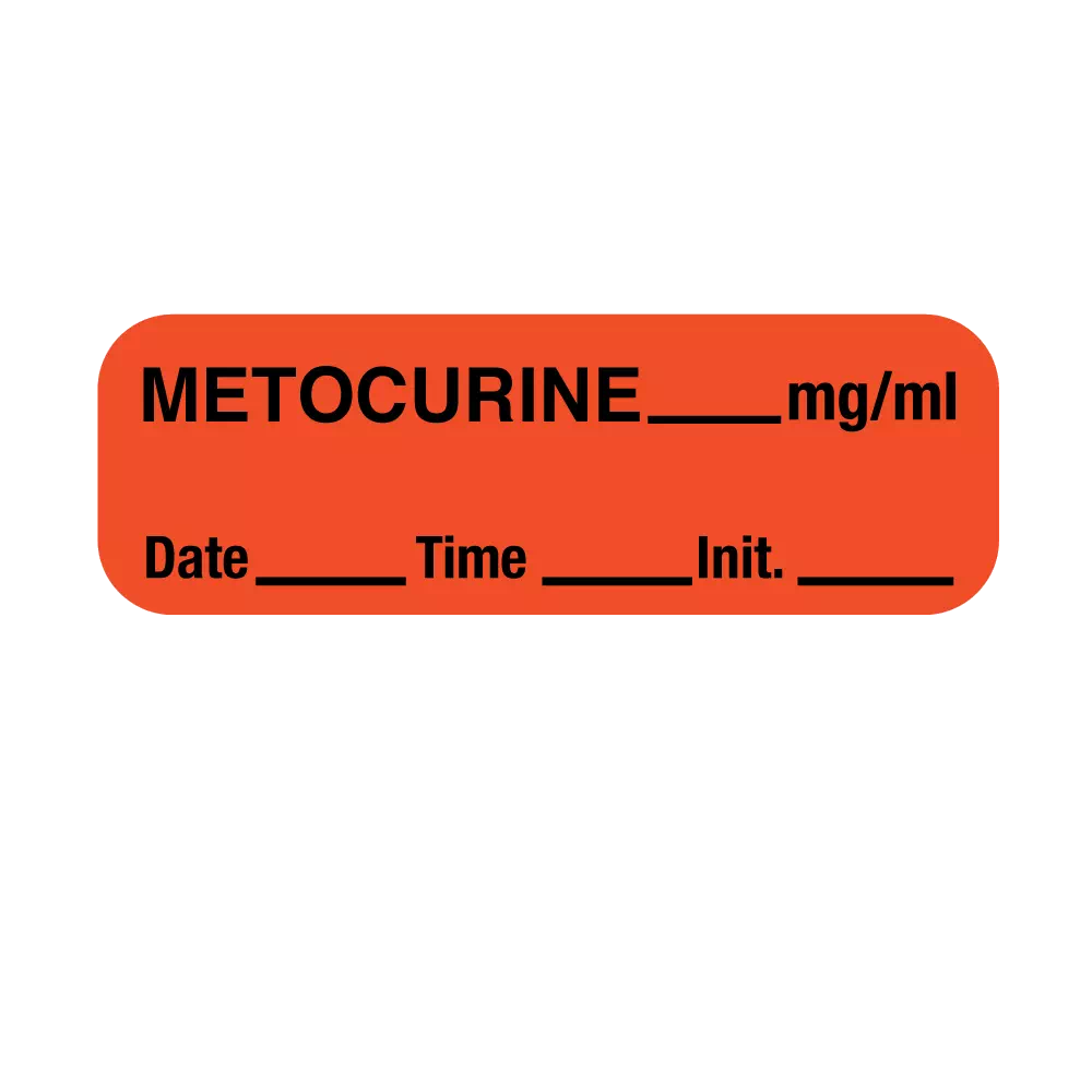 Label, Metocurine
