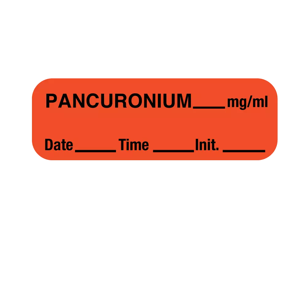Label, Pancuronium