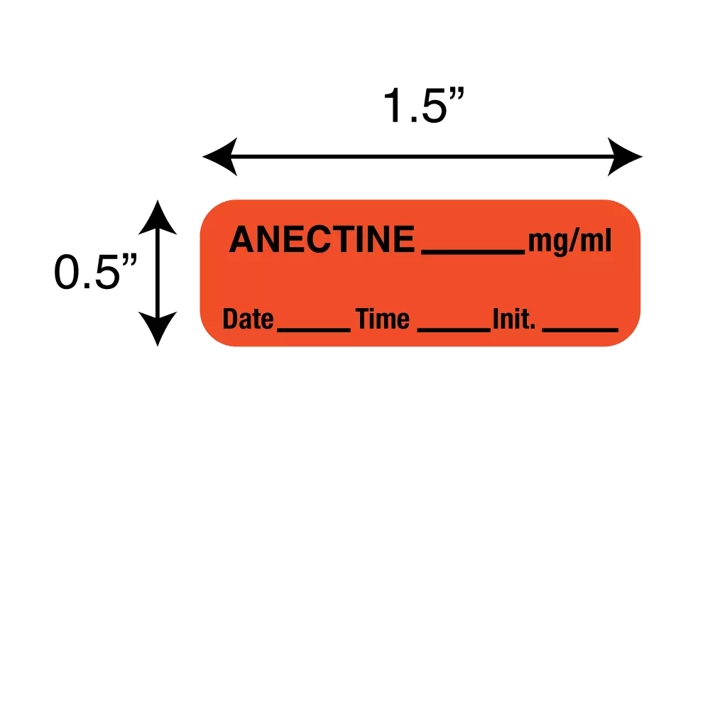 Label, Anectine