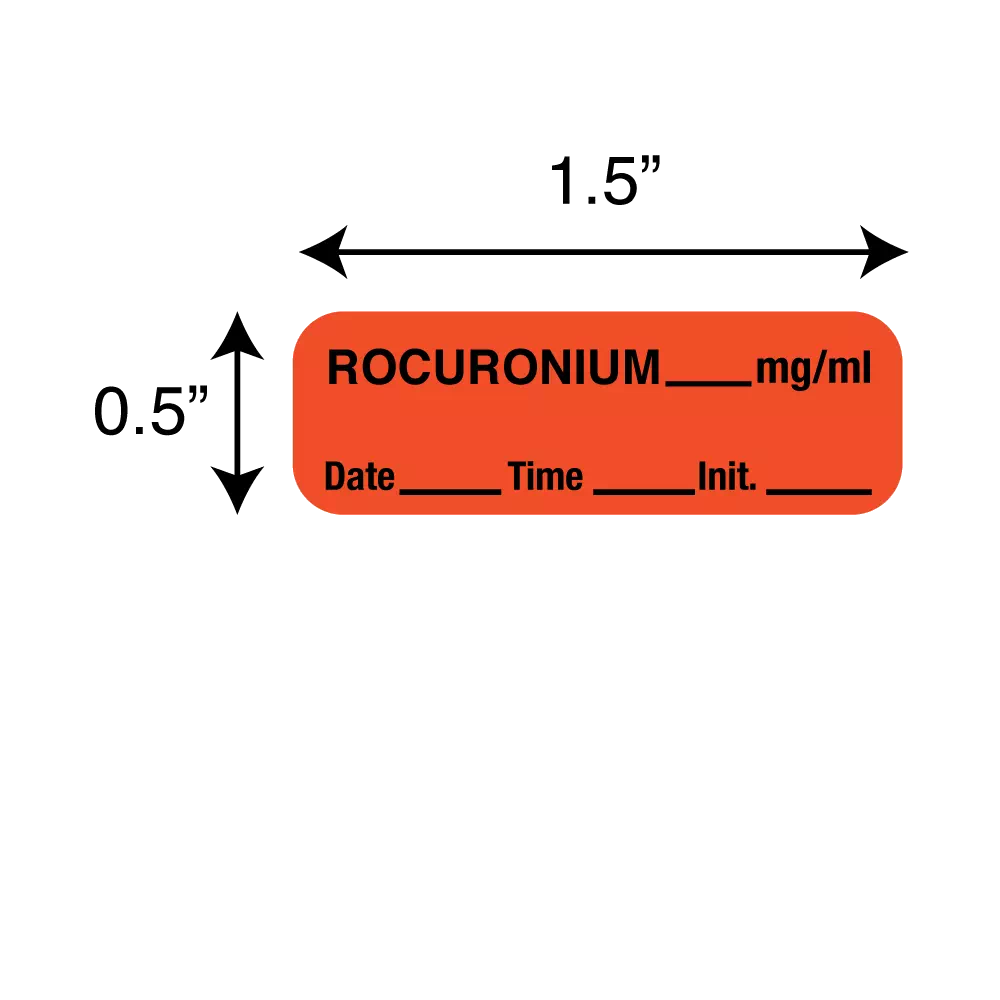 Label, Rocuronium