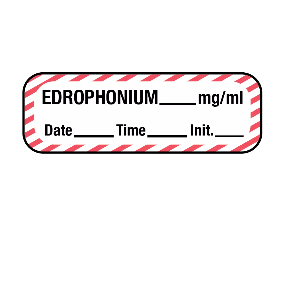 Label, Edrophonium