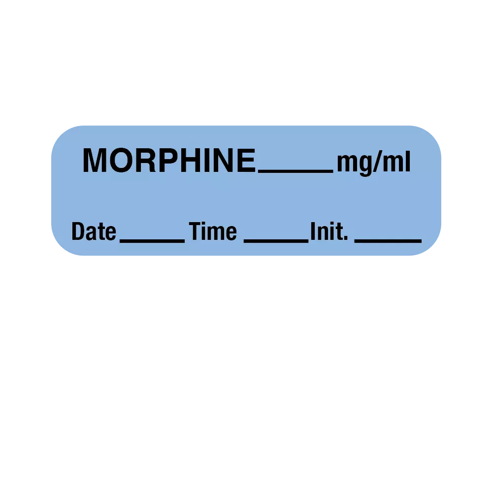 Label, Morphine