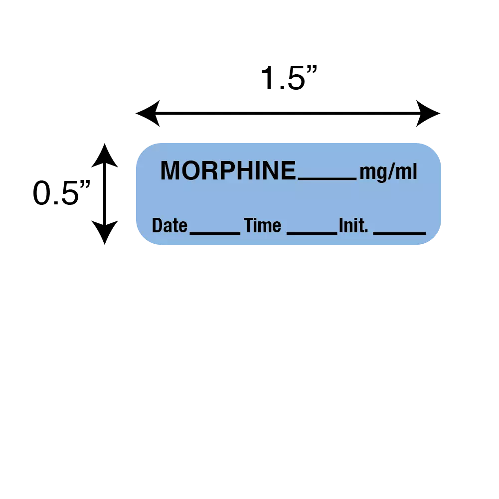 Label, Morphine