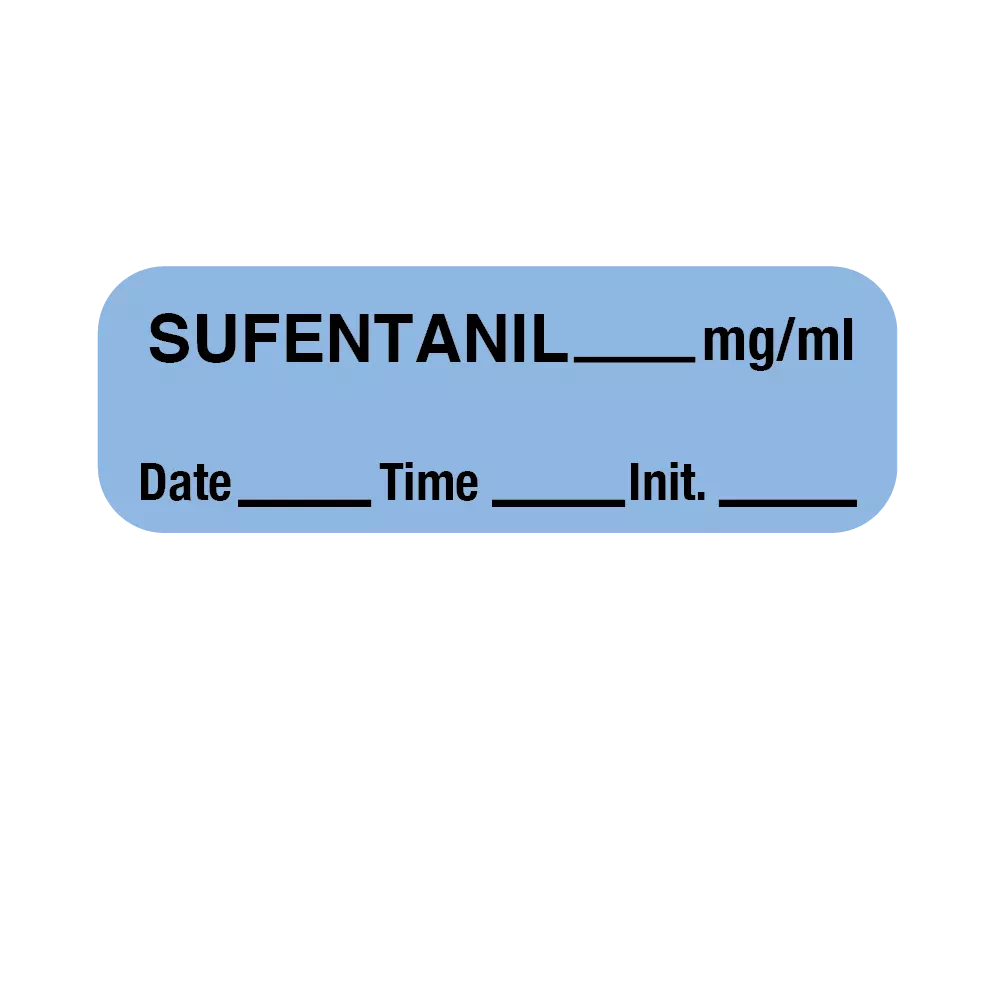 Label, Sufentanil