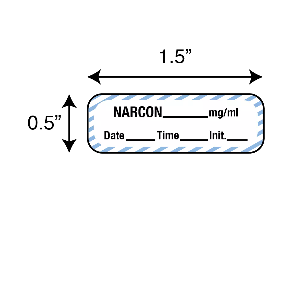 Label, Narcan