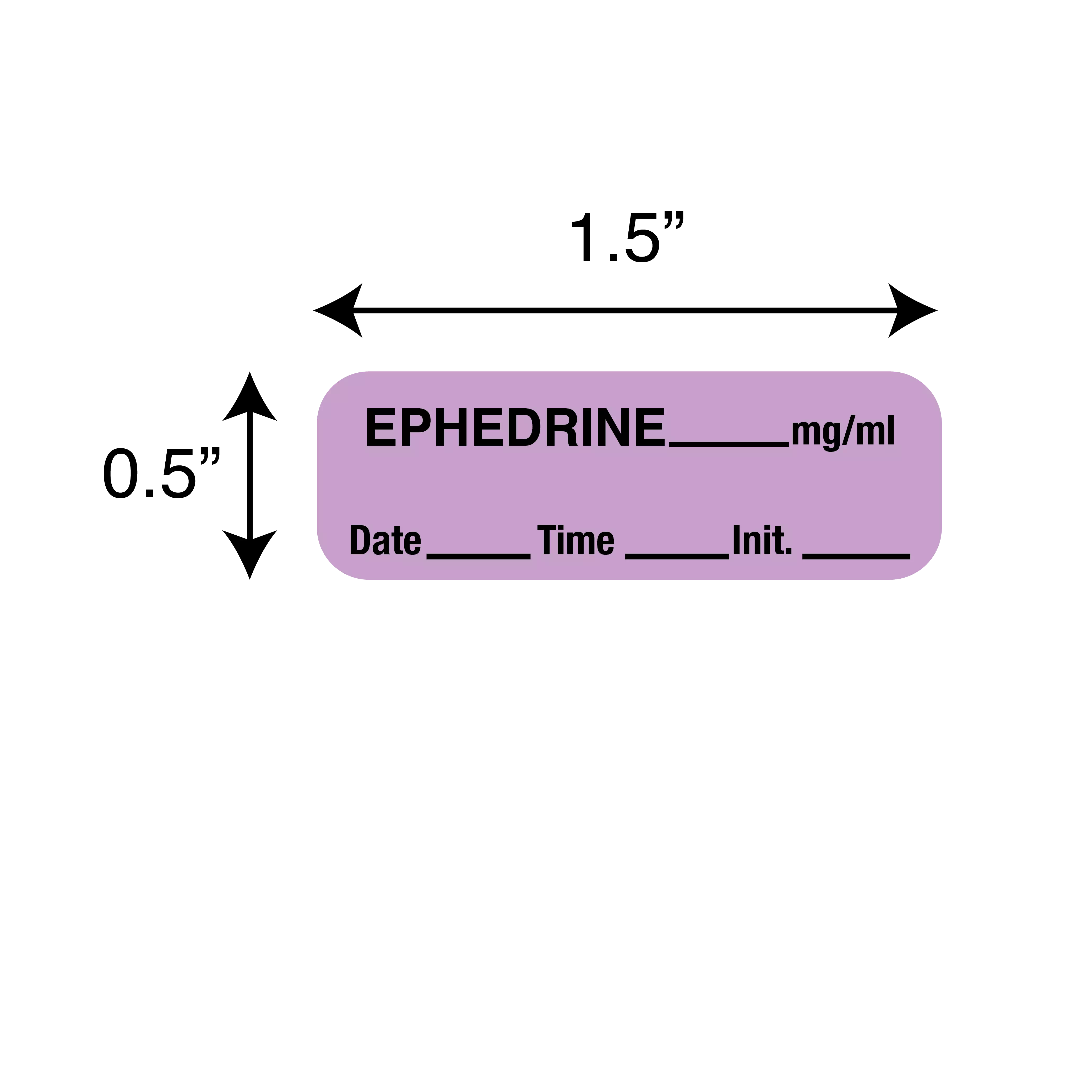 Label, Ephedrine