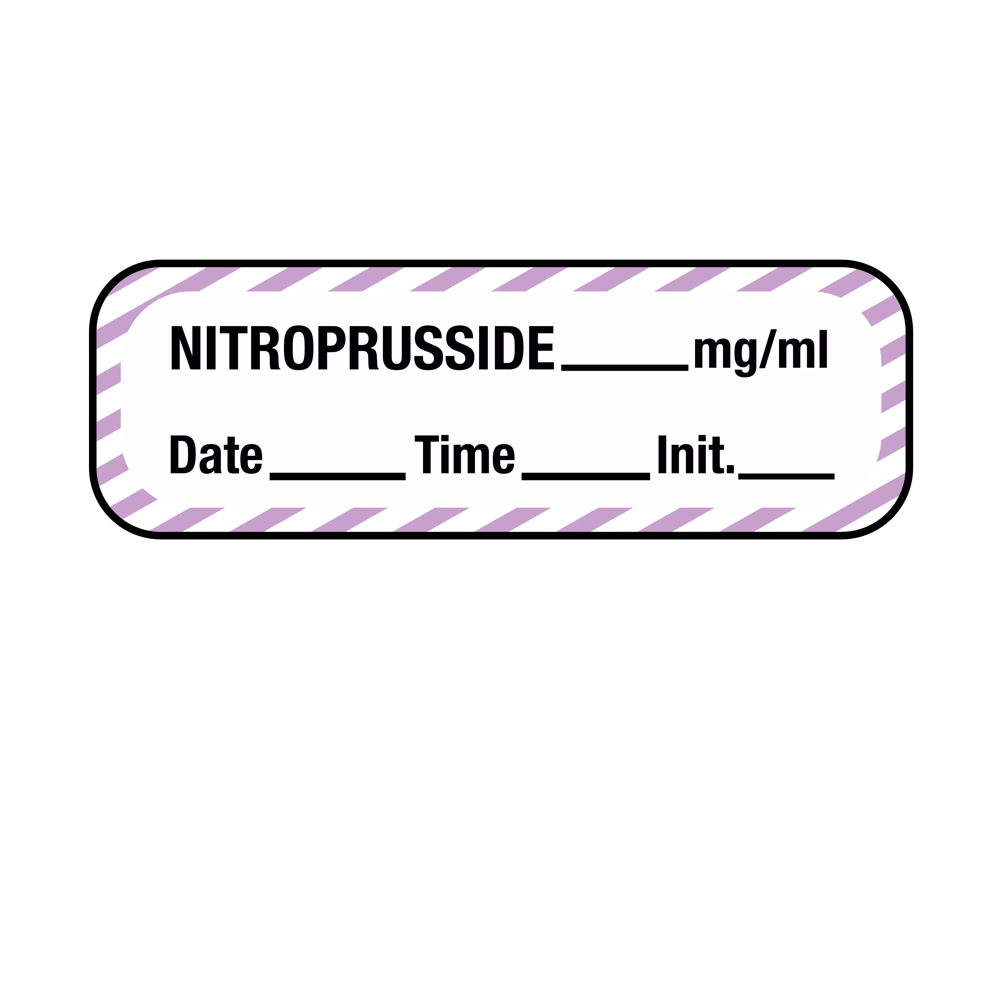 Label, Nitroprusside