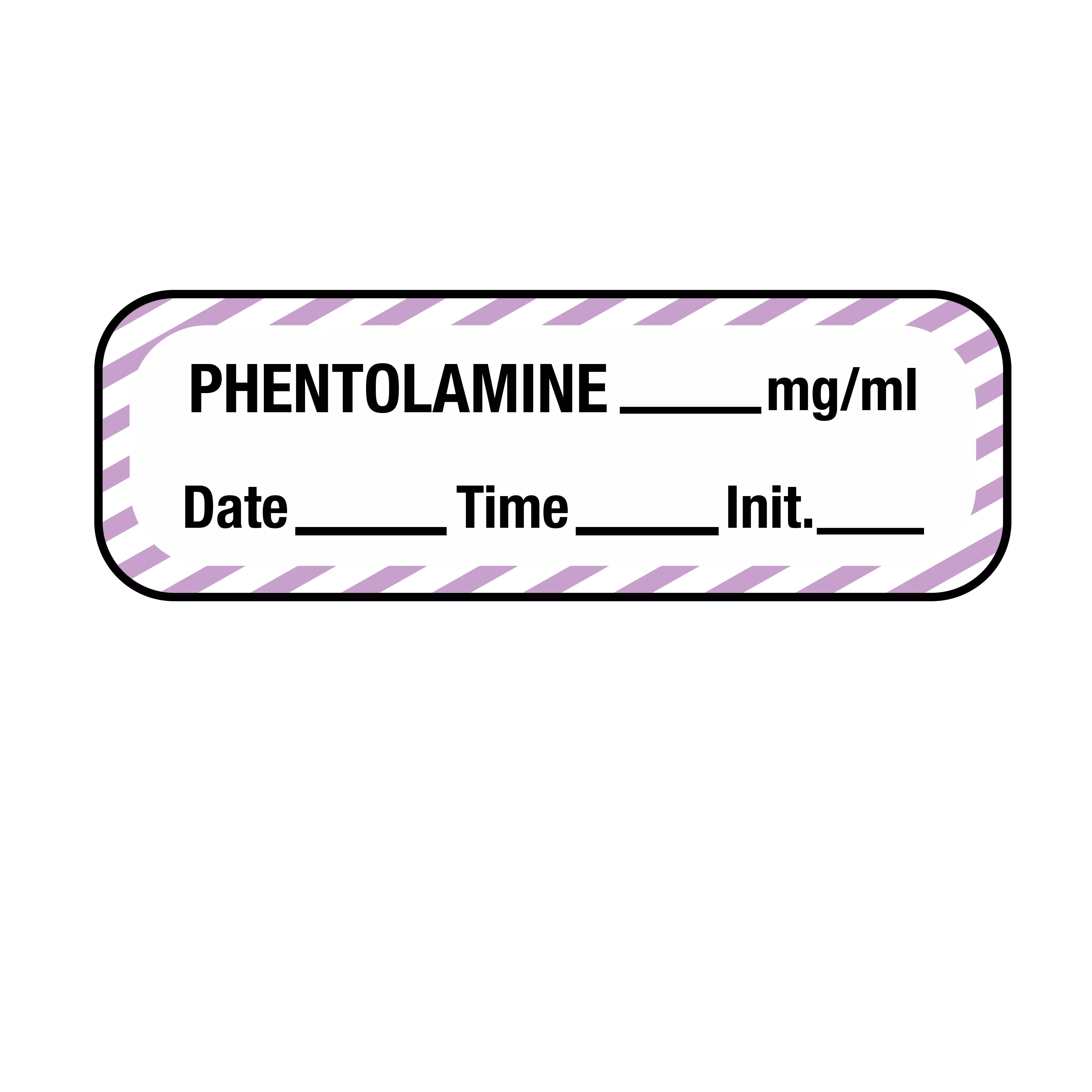 Label, Phentolamine