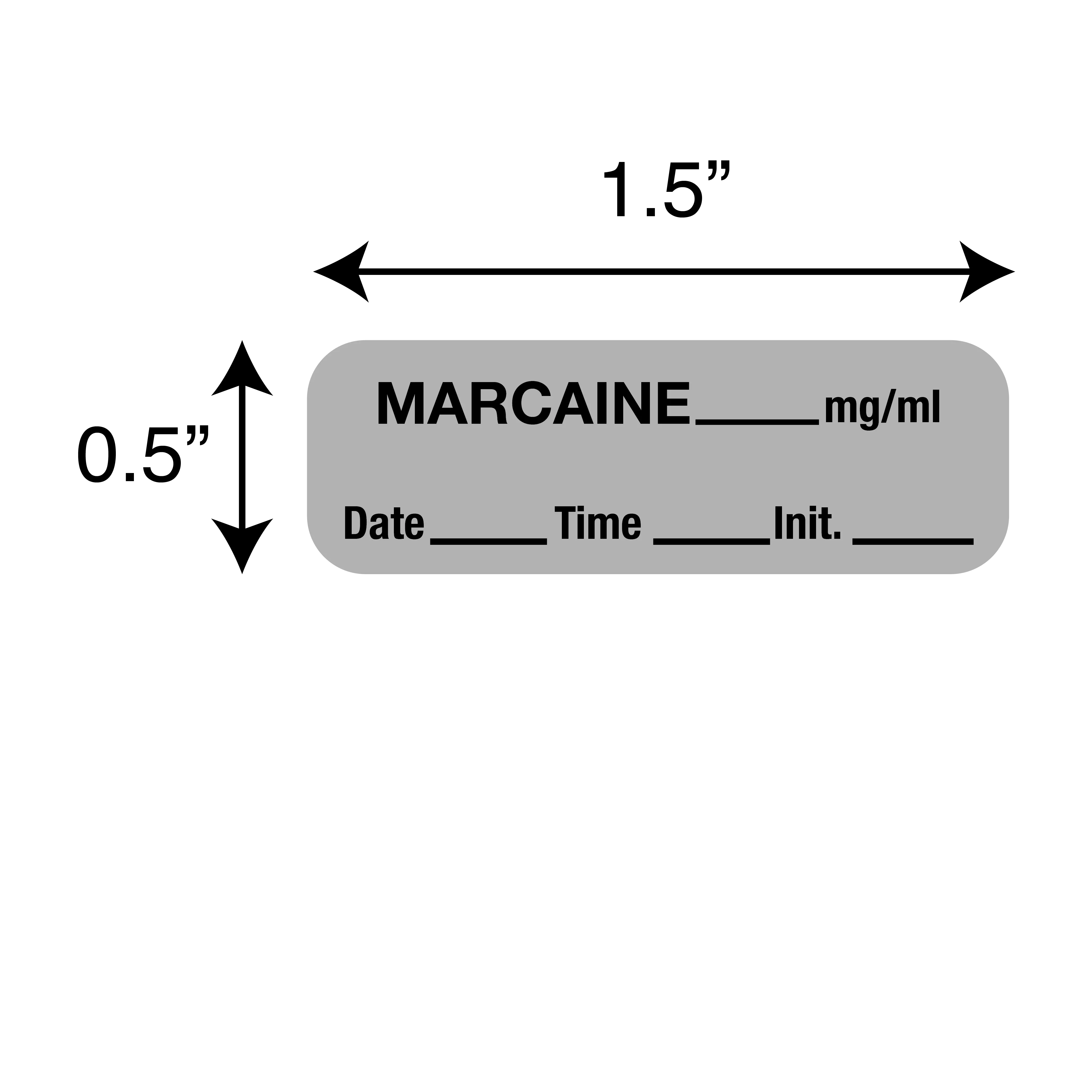 Label, Marcaine