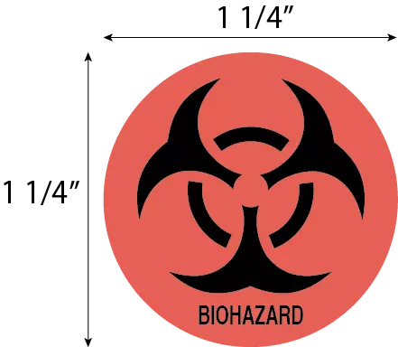Biohazard Symbol - circle
