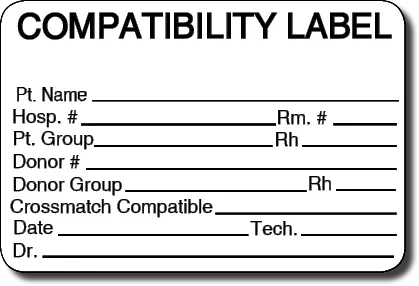 Label, Compatibility Label