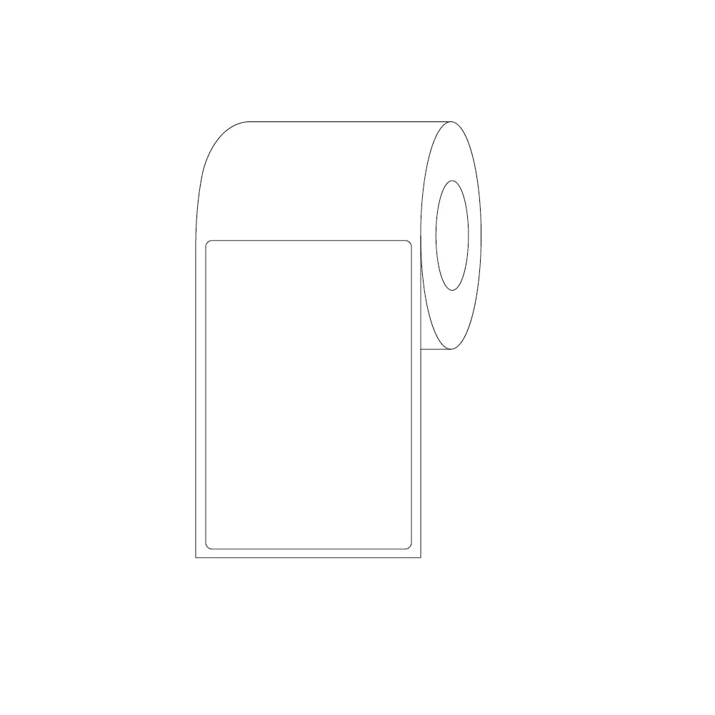 Label, Blank Direct Thermal