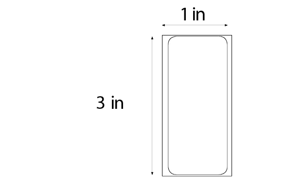 Label, Blank Direct Thermal