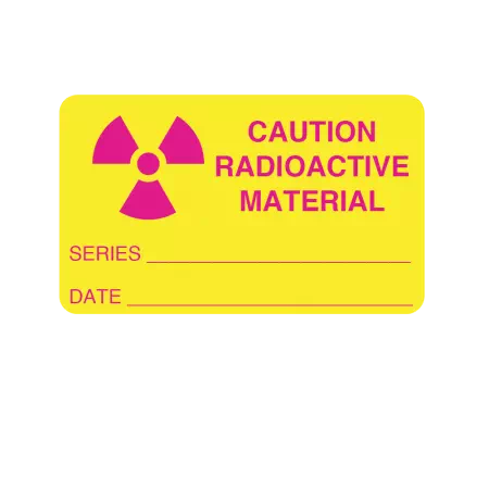 Caution Radioactive Material - Series, Date