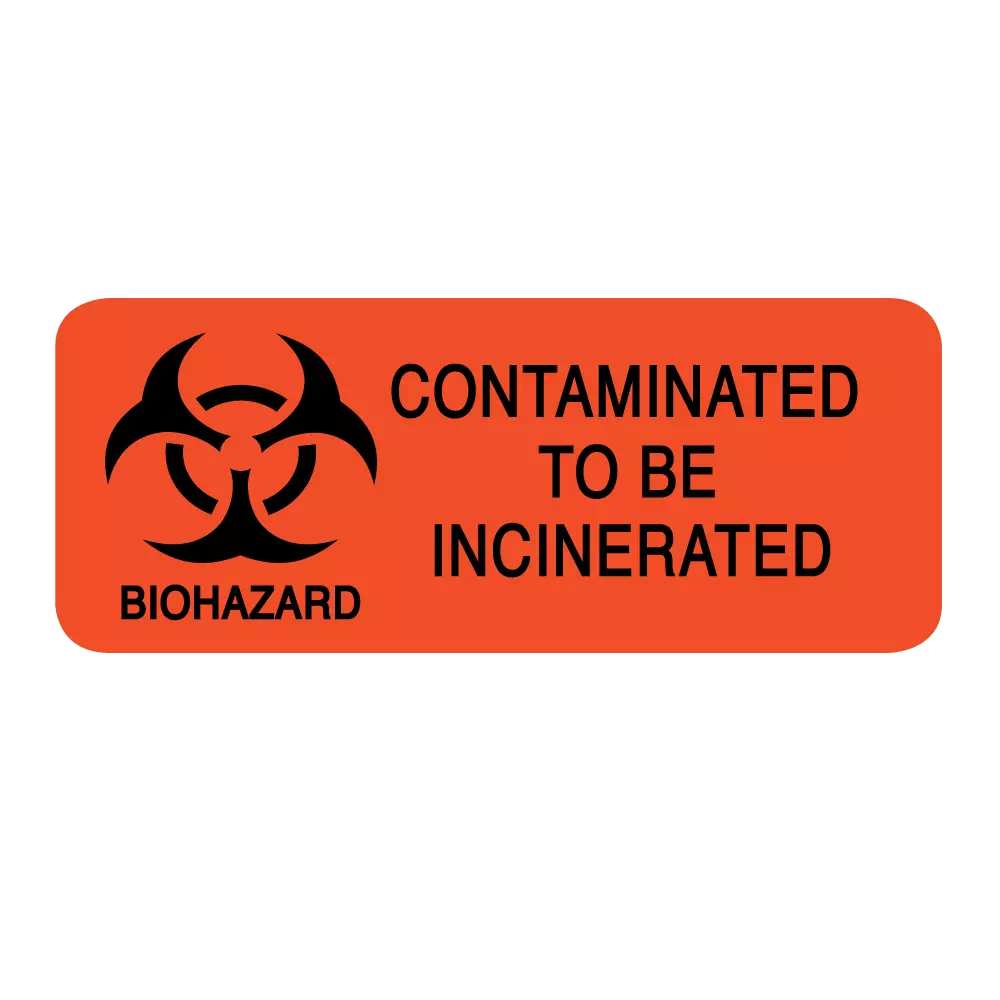 Biohazard Contaminated To Be Incinerated