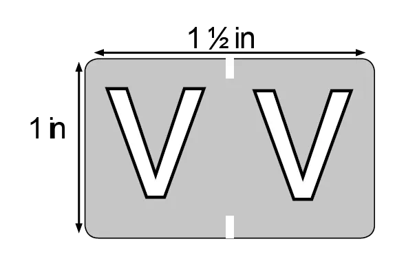 File Folder Label V