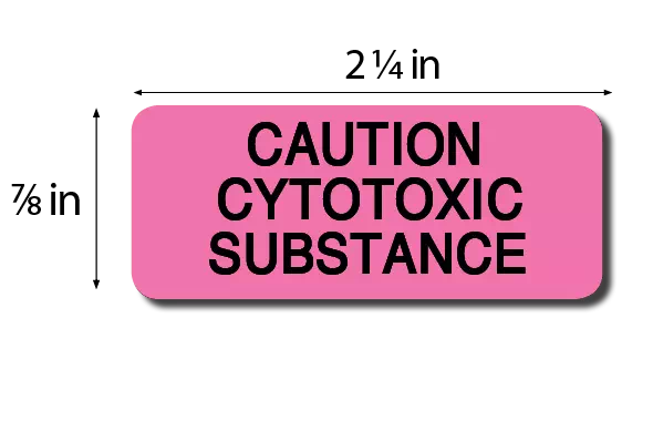 Chemotherapy Caution Cytotoxic Substance