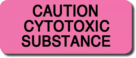 Chemotherapy Caution Cytotoxic Substance