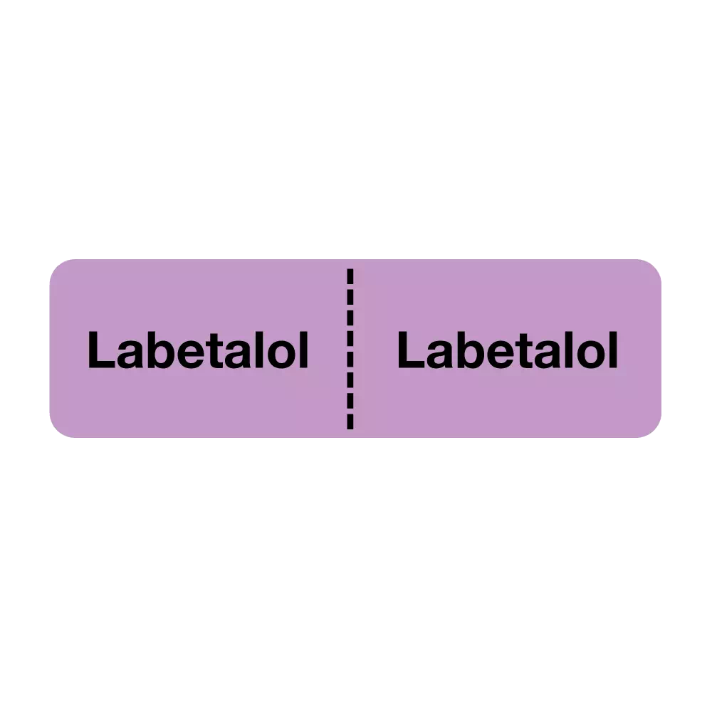 IV Drug Line Label - Labetalol/Labetalol
