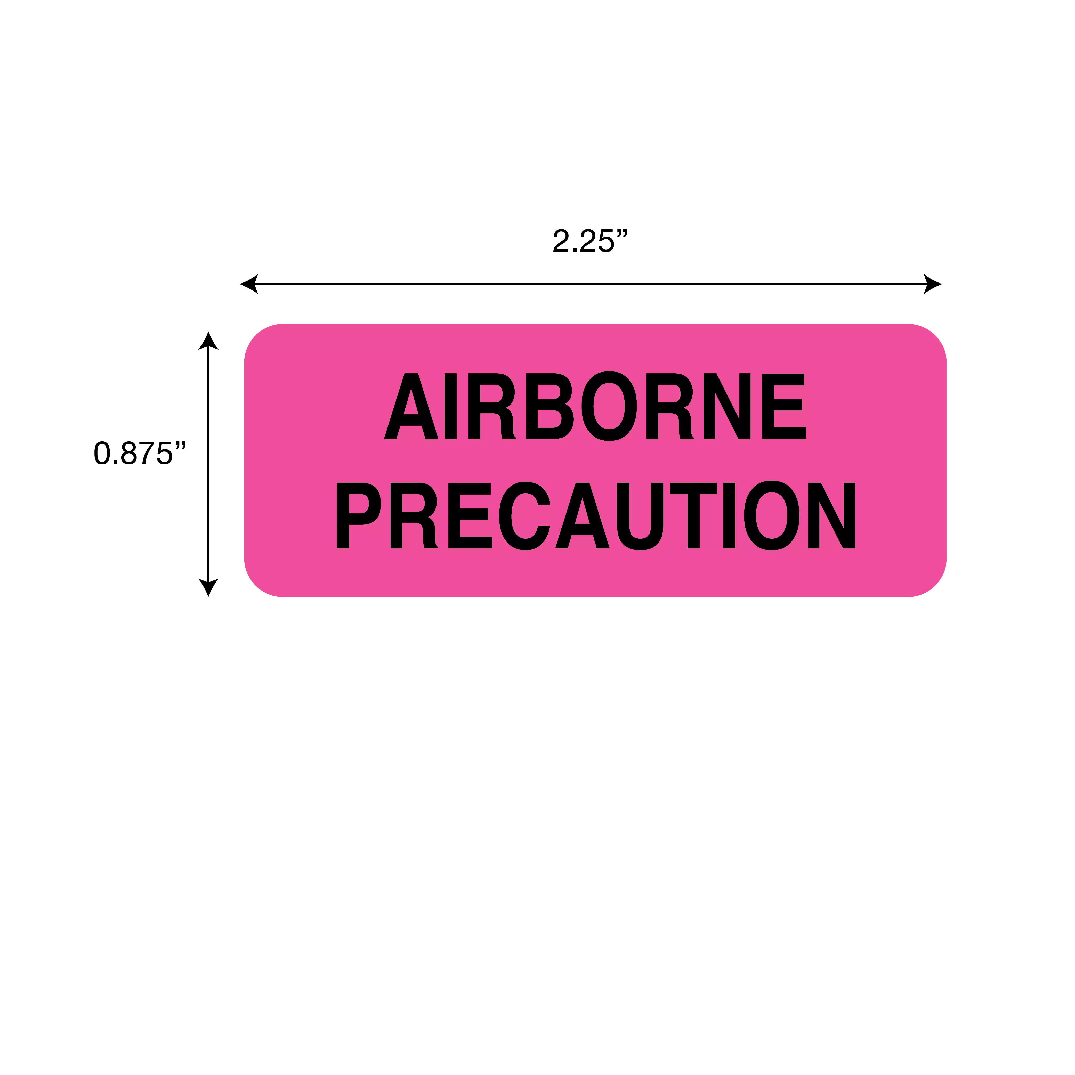 Precaution Labels - Airborne Precaution