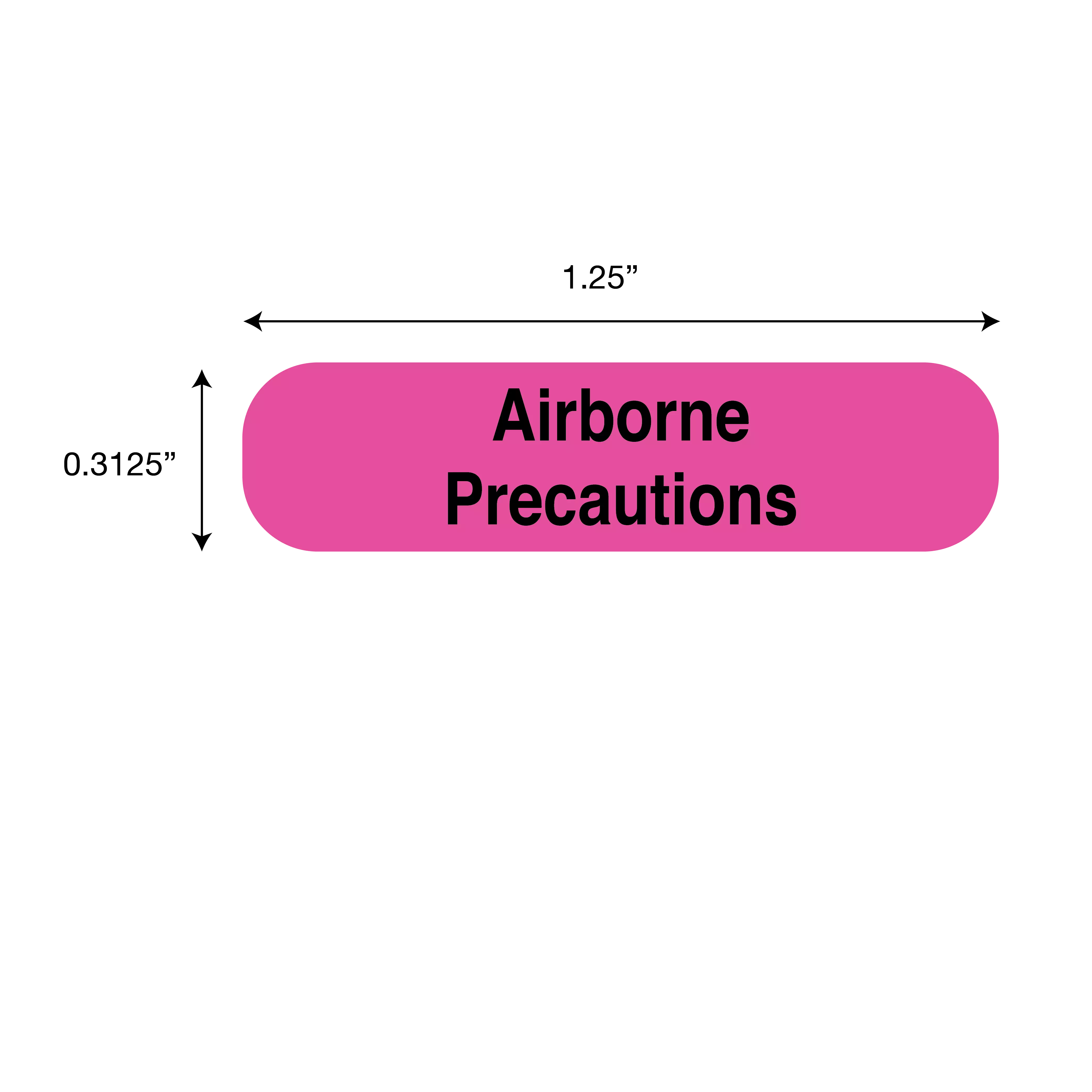 Precaution Labels - Airborne Precaution