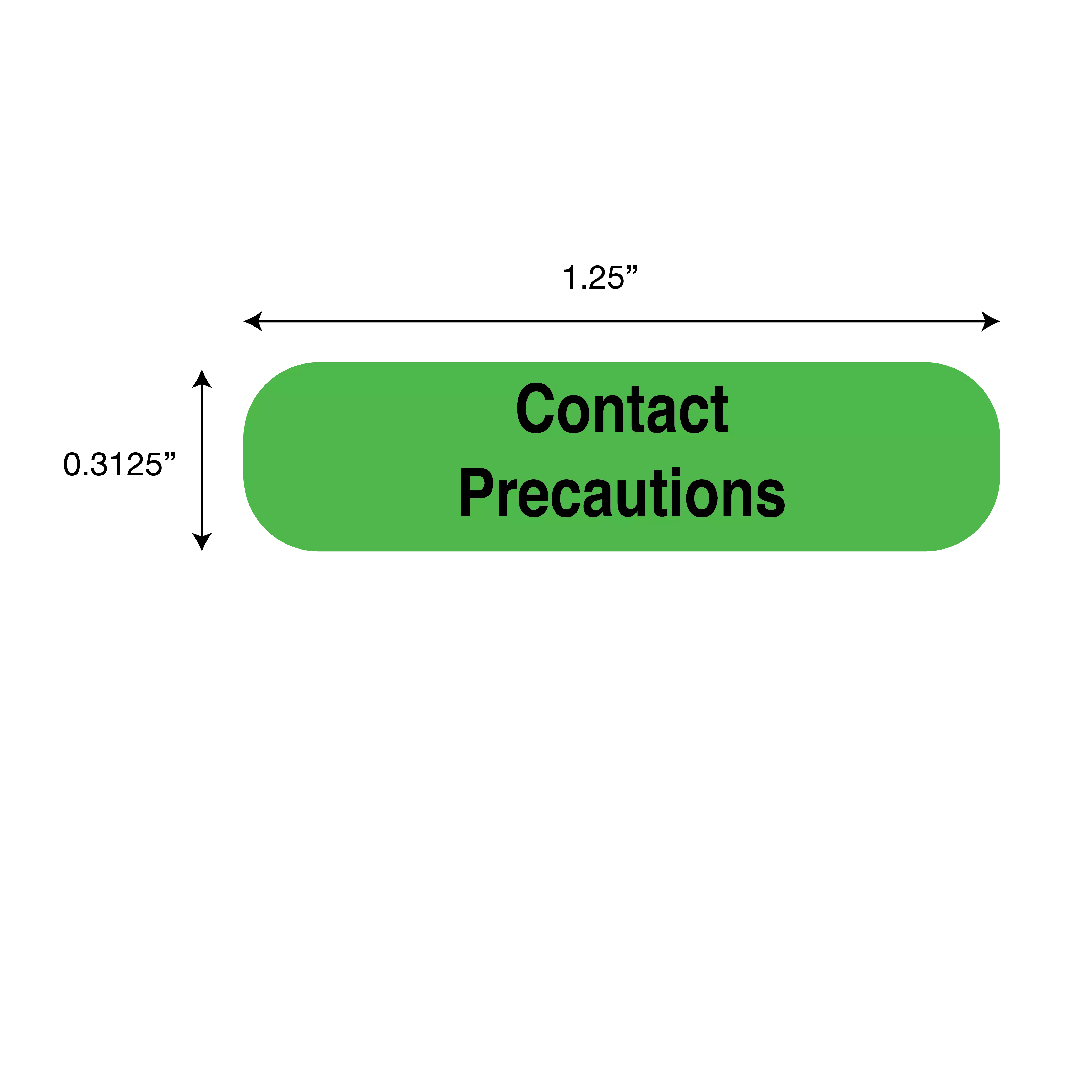 Precaution Labels - Contact Precaution