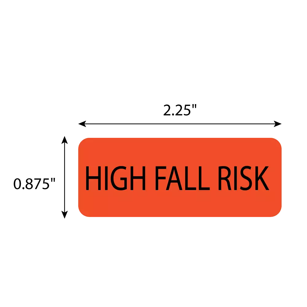 High Fall Risk