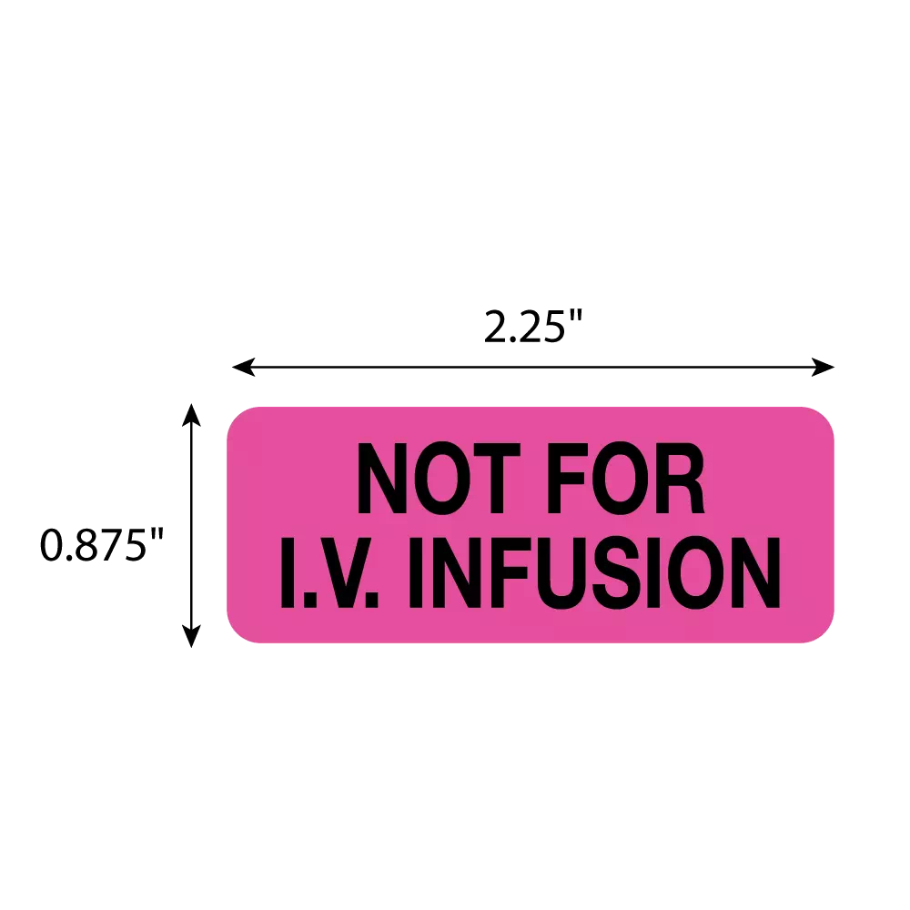 Not For I.V. Infusion