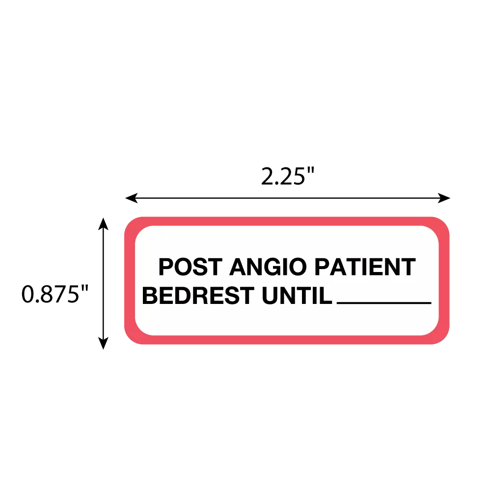 Post Angio Patient