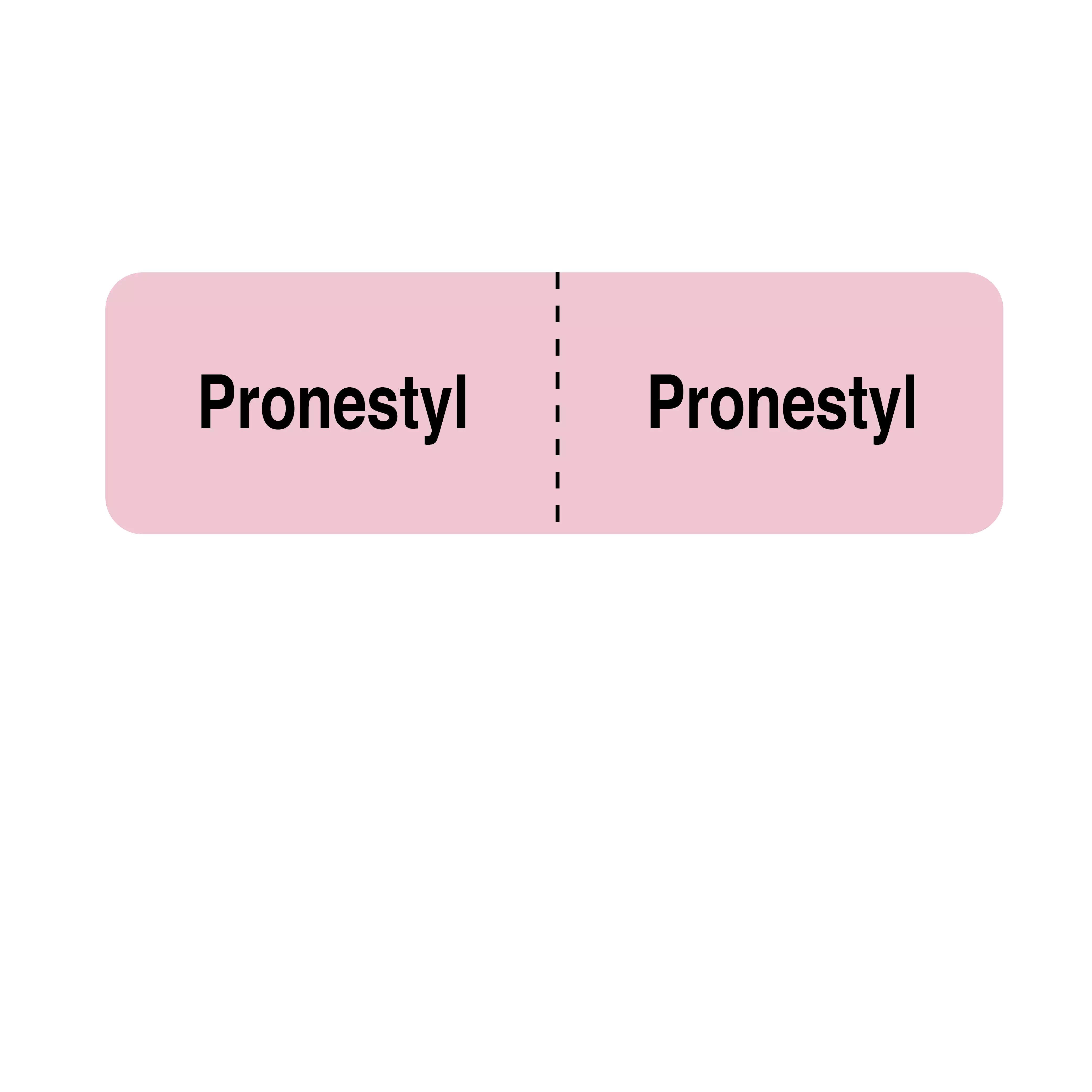 IV Drug Line Label - Pronestyl/Pronestyl
