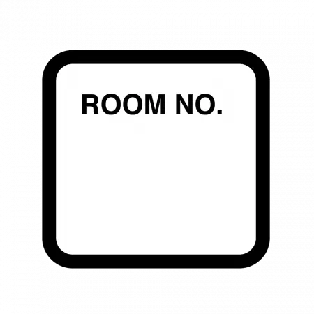 Printed Chart Labels - Room No