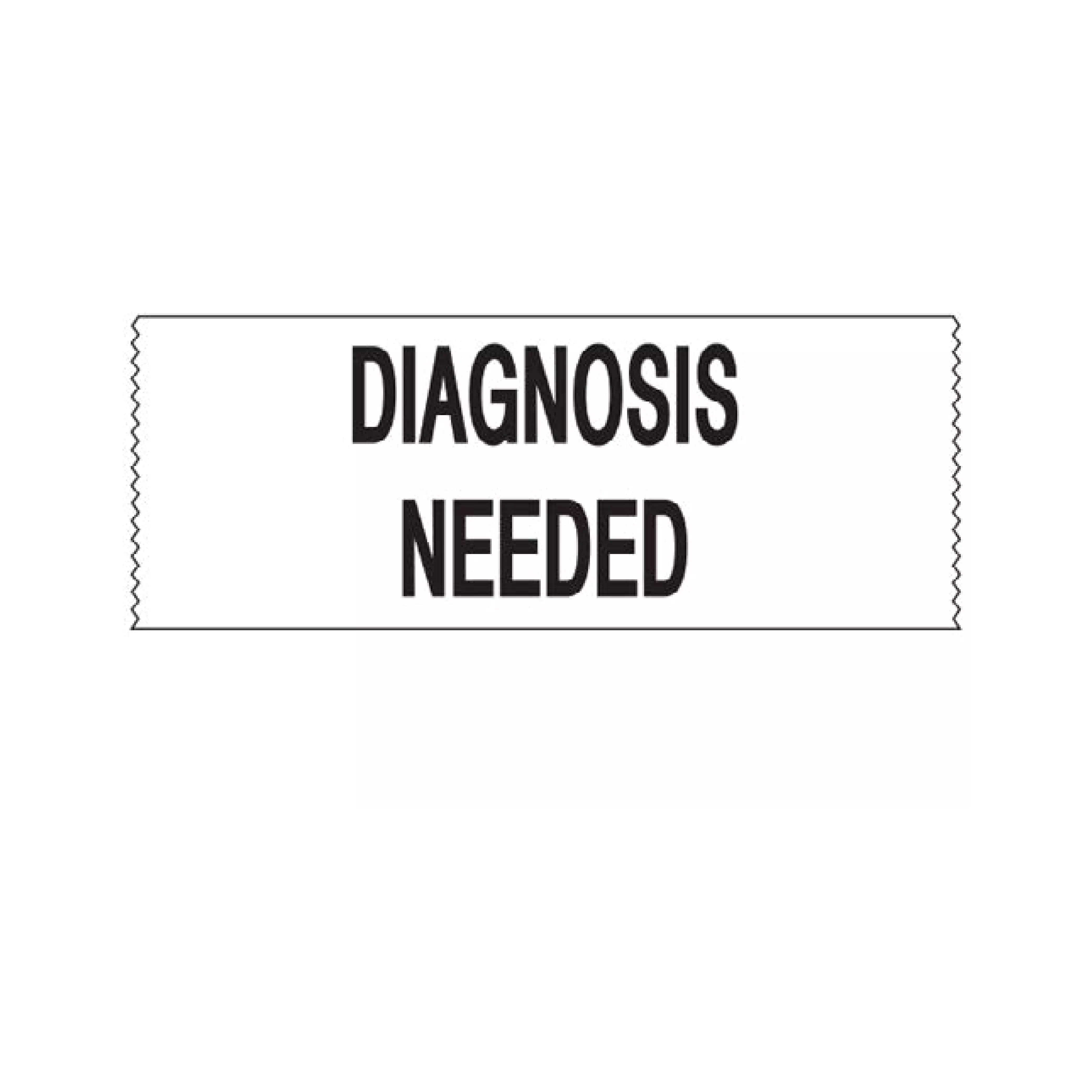Printed Chart Tape - Diagnosis Needed