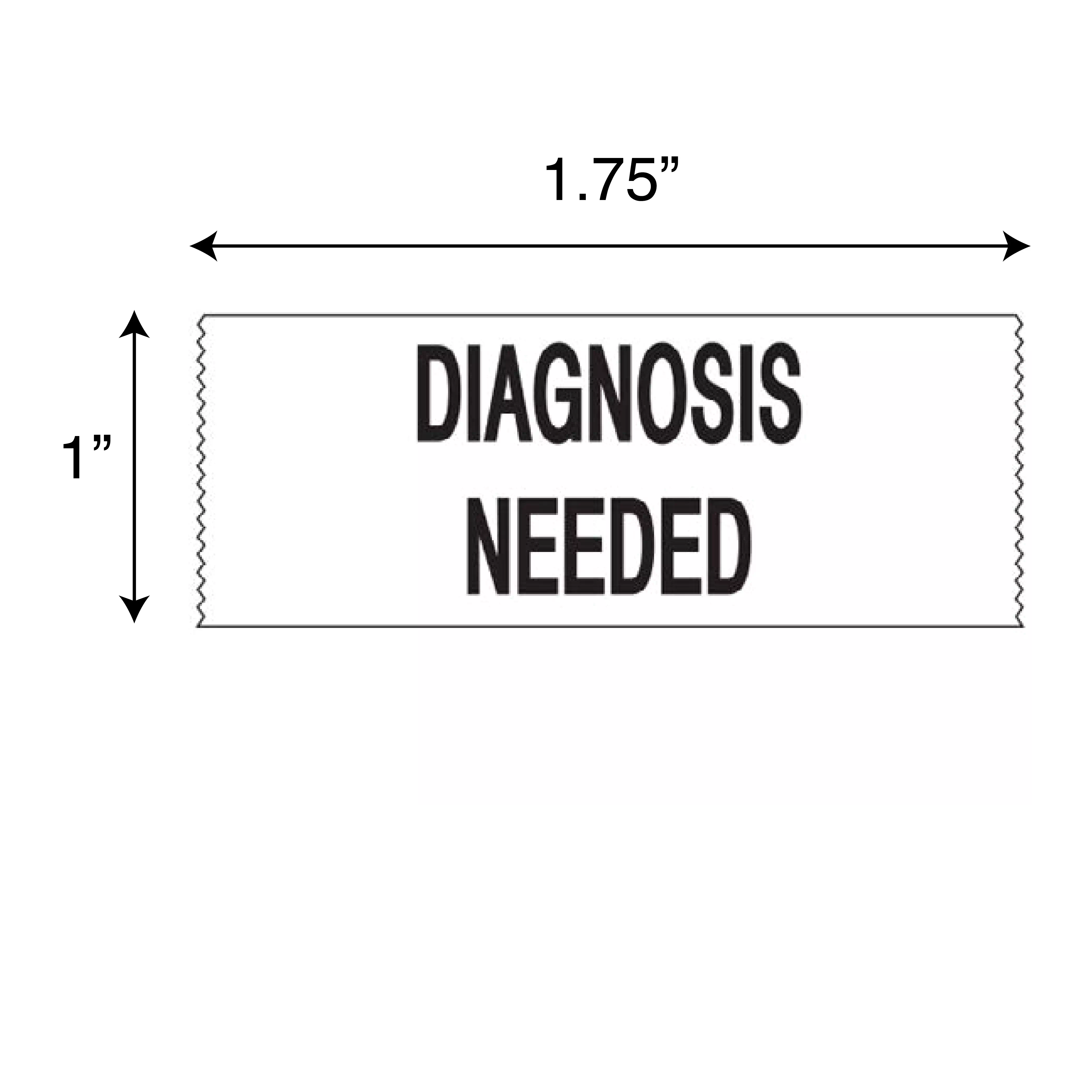 Printed Chart Tape - Diagnosis Needed