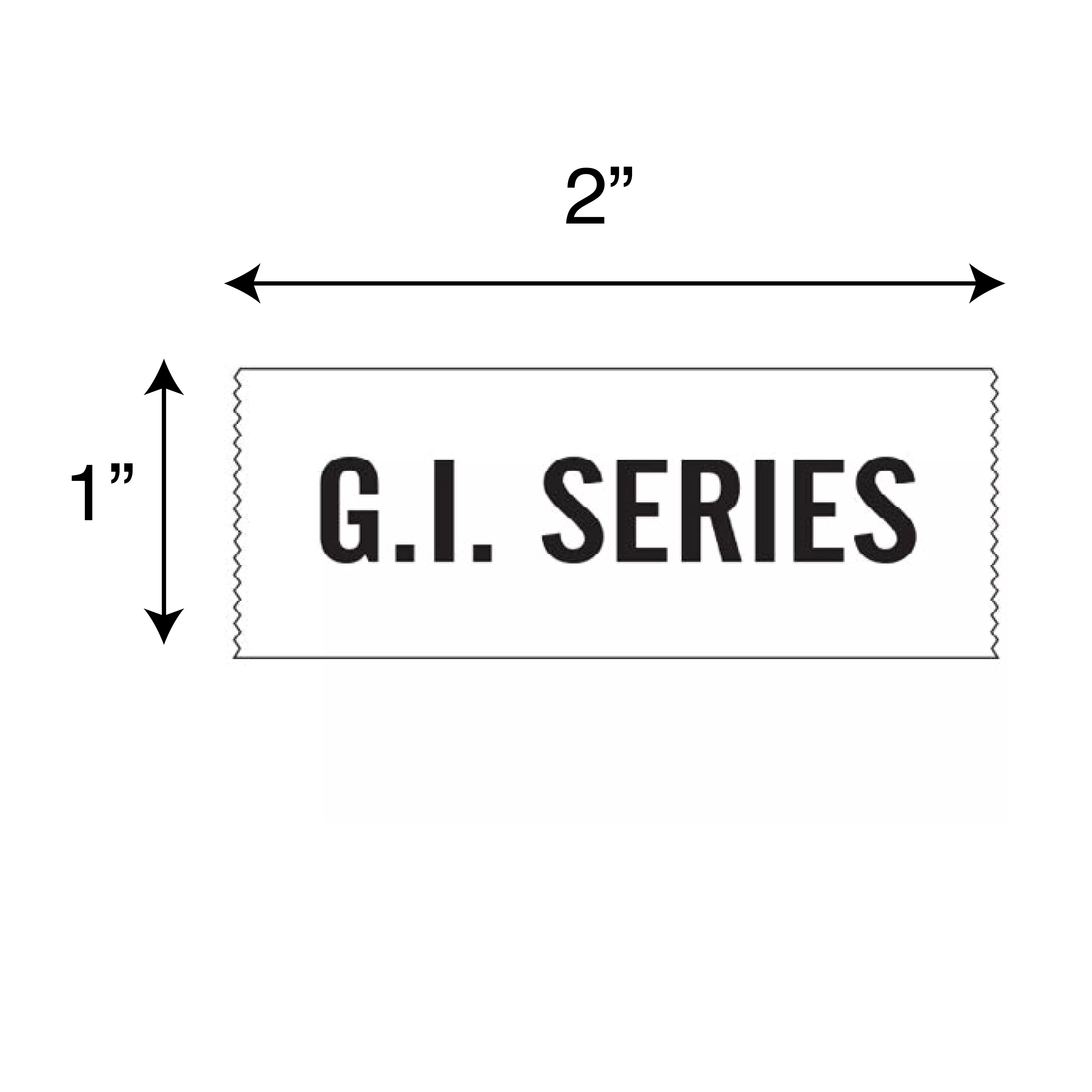 Printed Chart Tape - G.I. Series