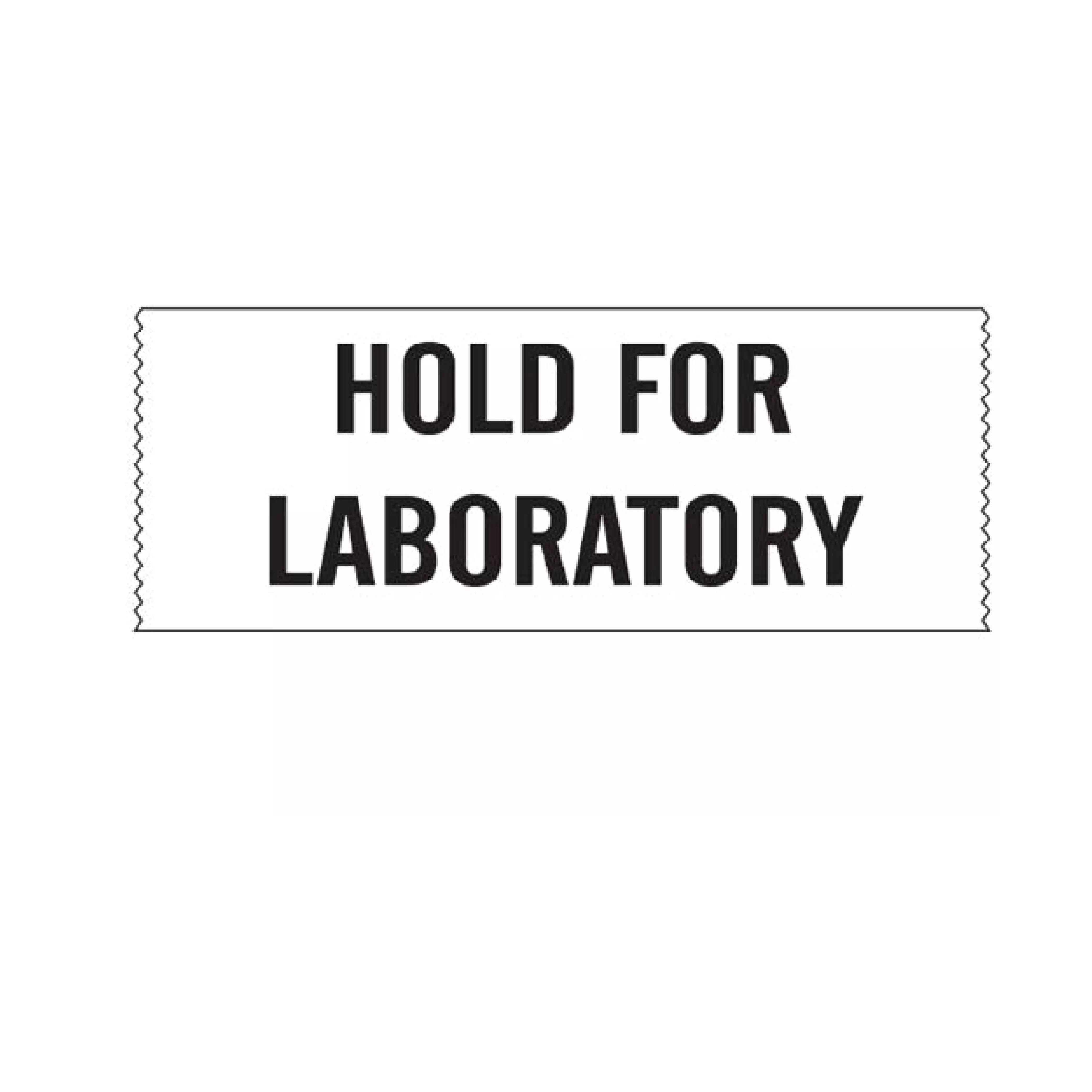 Printed Chart Tape - Hold For Laboratory