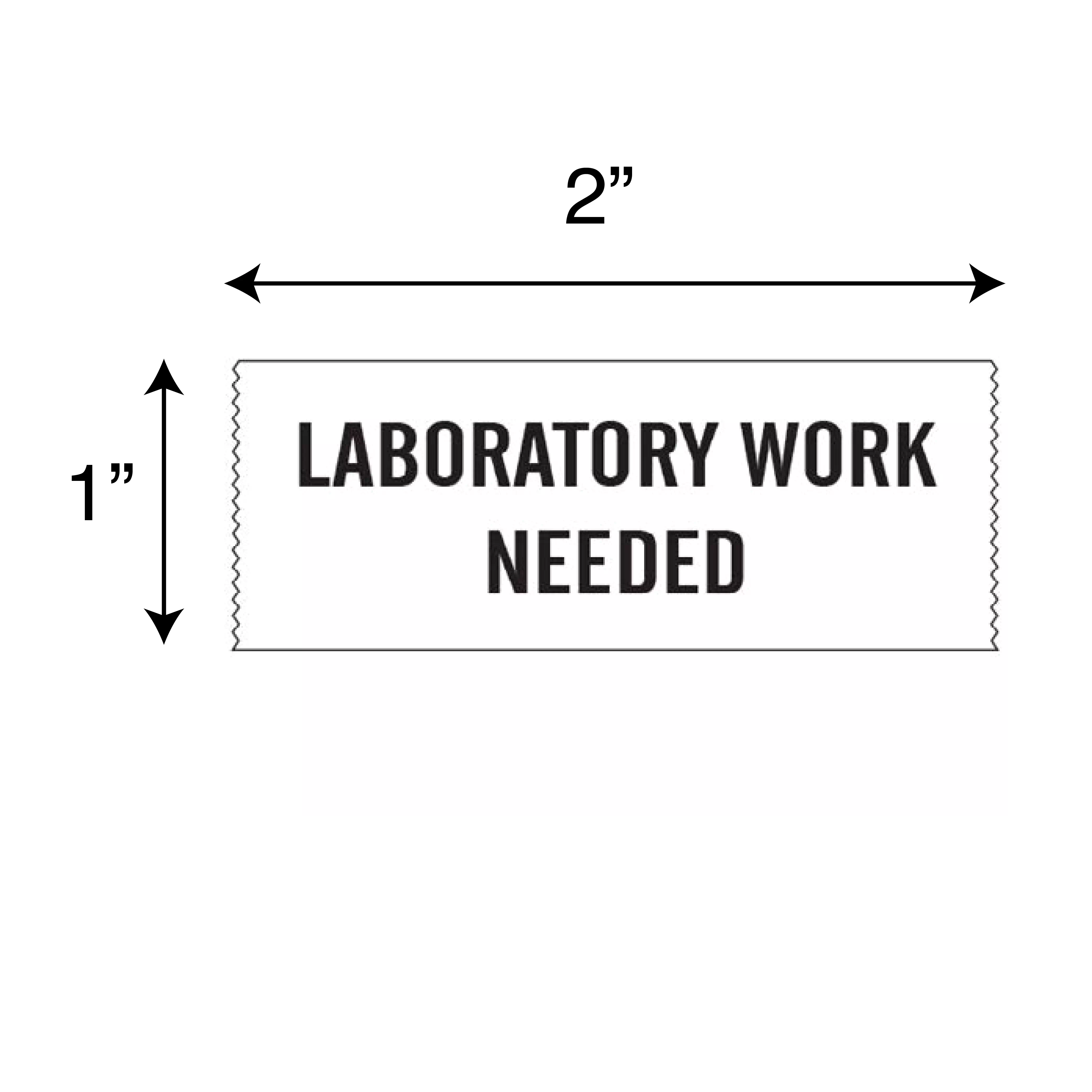 Printed Chart Tape - Laboratory Work Needed