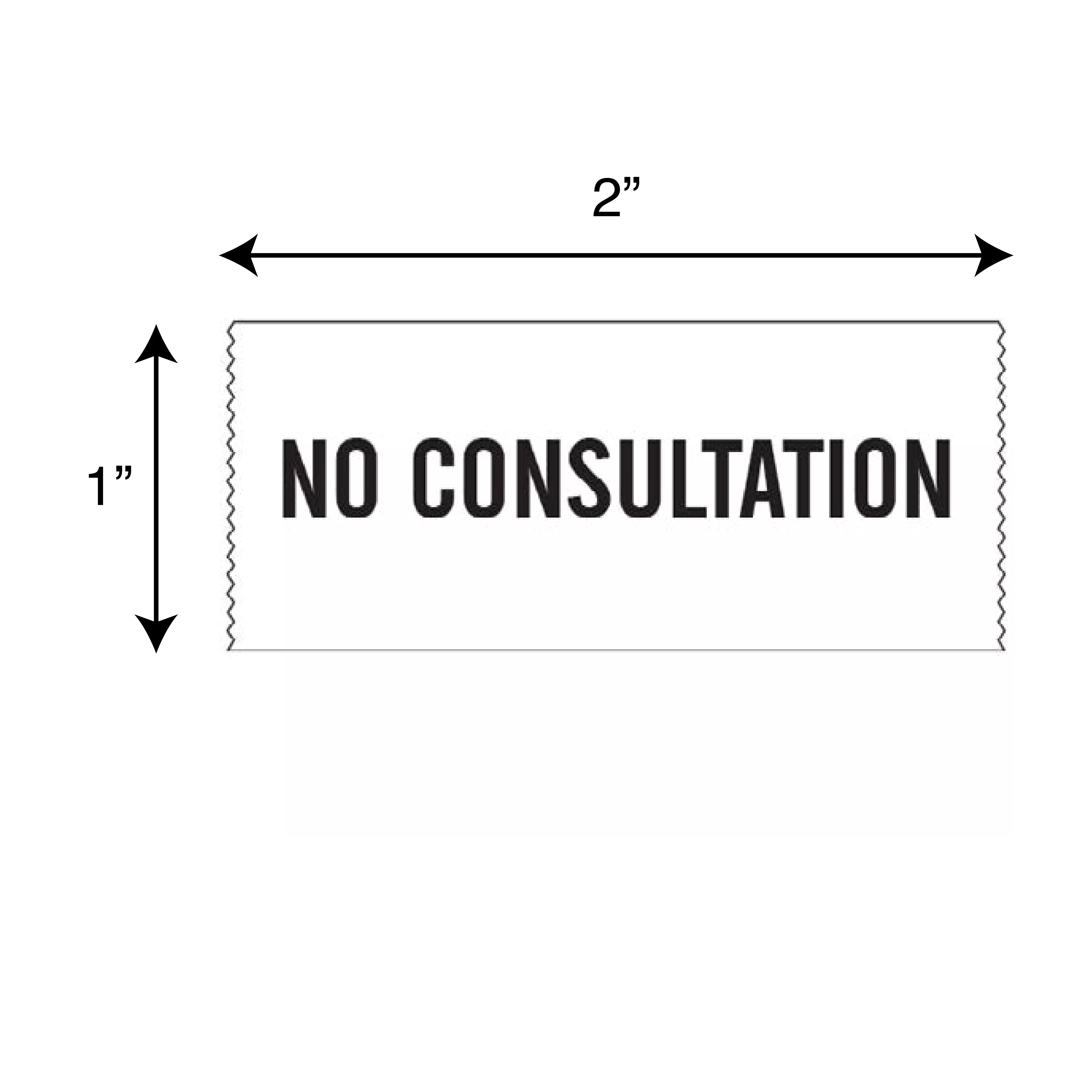 Printed Chart Tape - No Consultation
