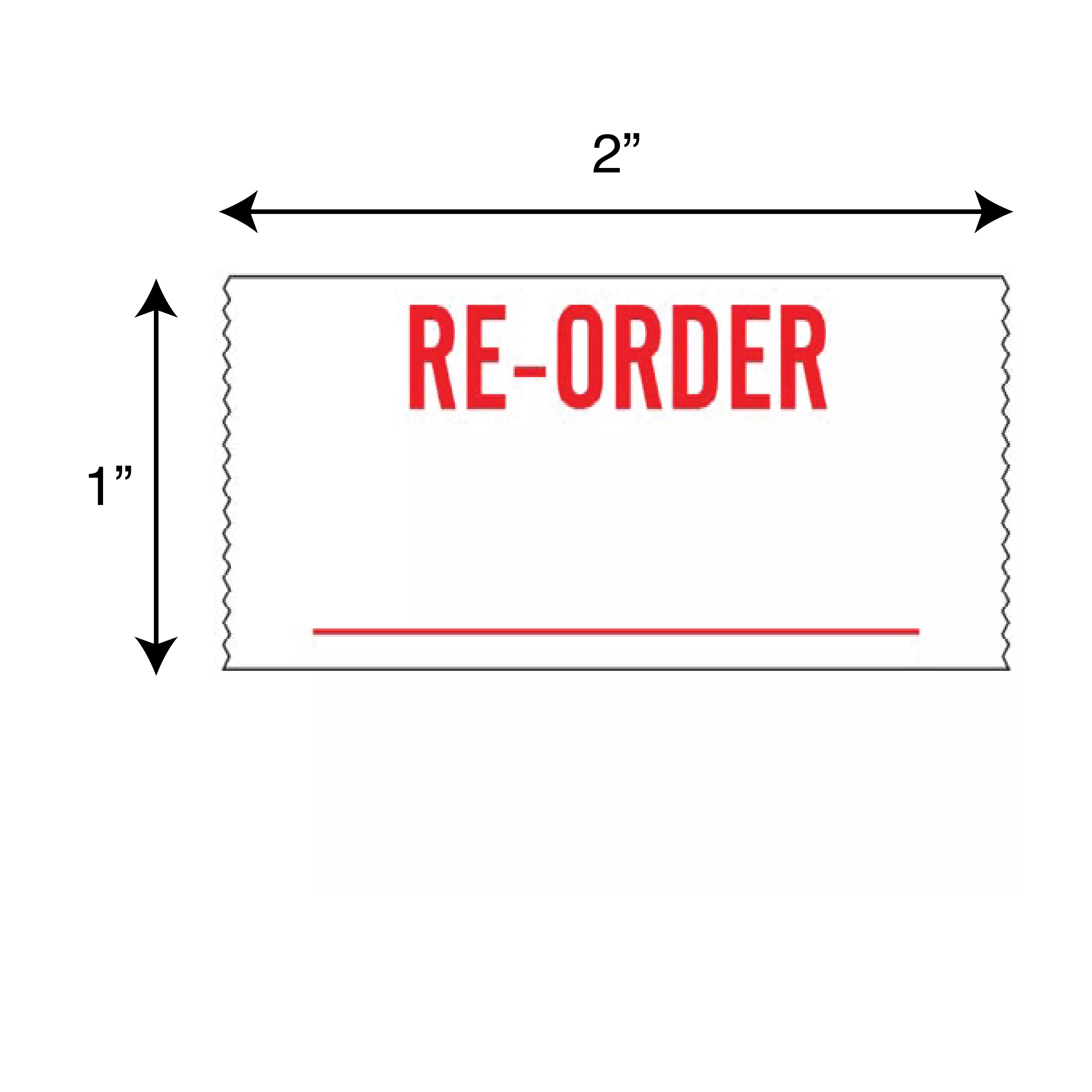 Printed Chart Tape - Reorder