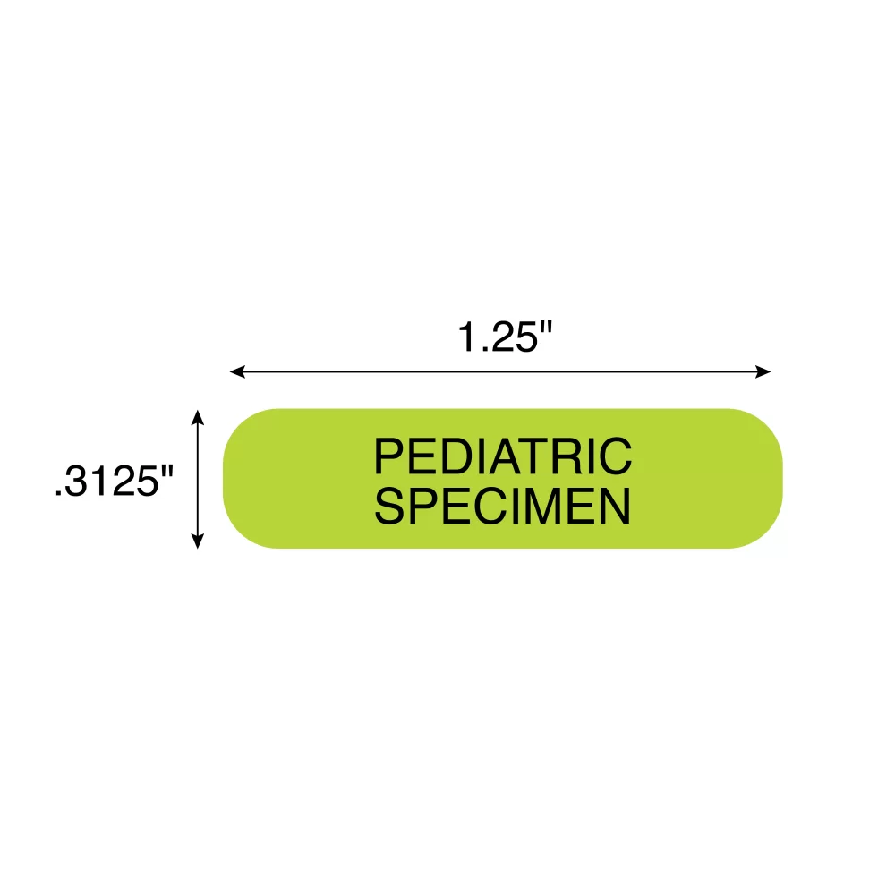Pediatric Specimen