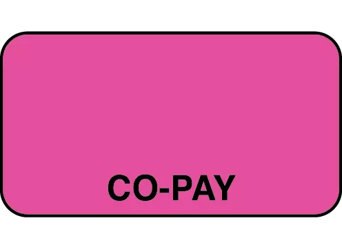 Insurance Labels CoPay