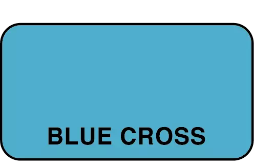 Insurance Labels Blue Cross