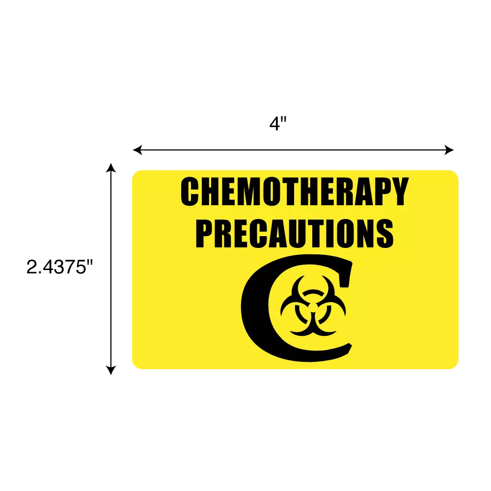 Label, Chemotherapy Precautions